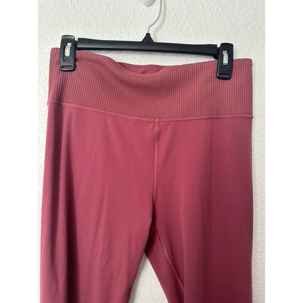 Vuori Rib Studio Legging Pink Mauve Large - Picture 7 of 9